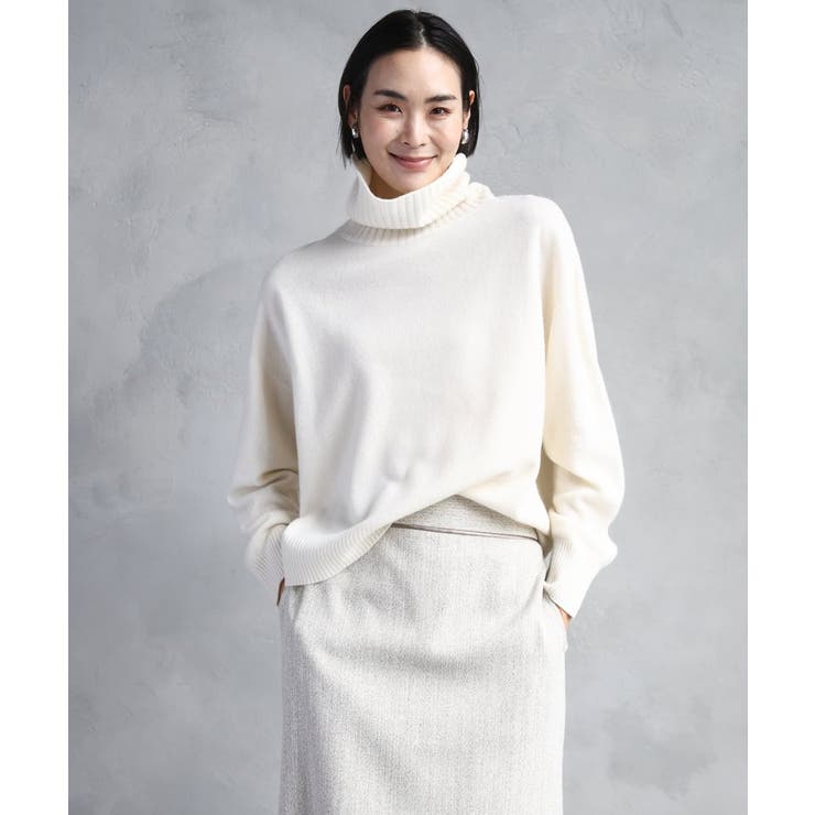 [新色追加][定番人気]ハイネックニット | MICHEL KLEIN | 詳細画像39 