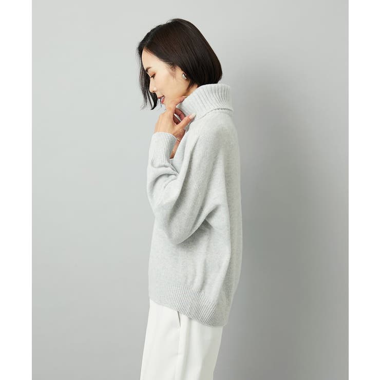 [新色追加][定番人気]ハイネックニット | MICHEL KLEIN | 詳細画像50 