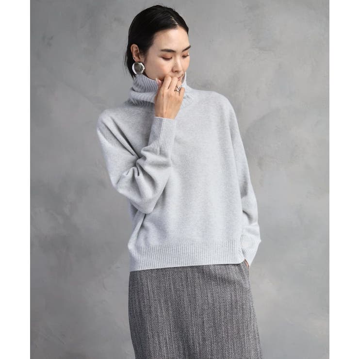 [新色追加][定番人気]ハイネックニット | MICHEL KLEIN | 詳細画像54 