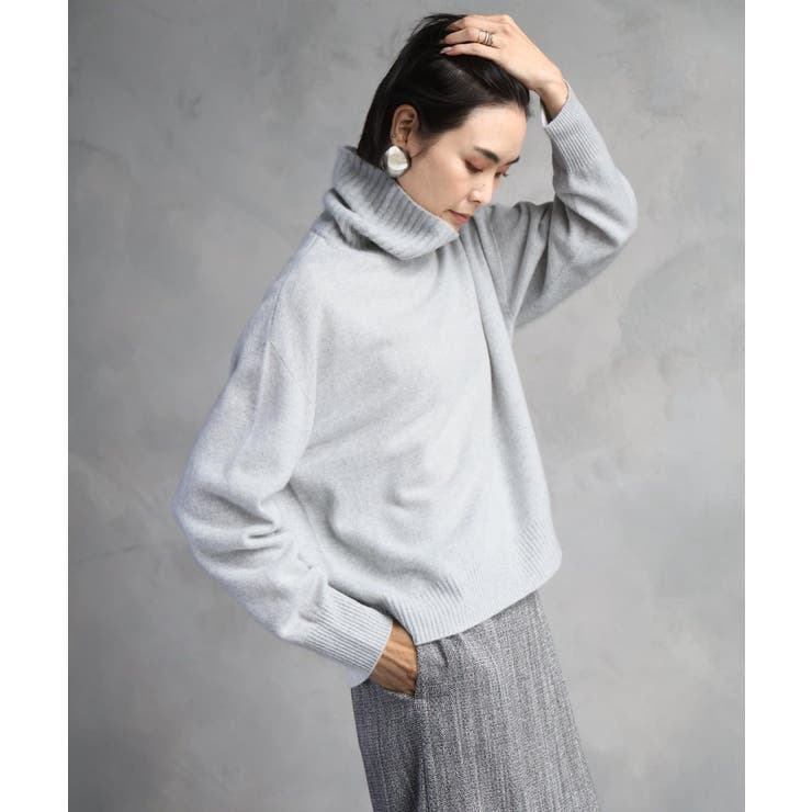 [新色追加][定番人気]ハイネックニット | MICHEL KLEIN | 詳細画像55 