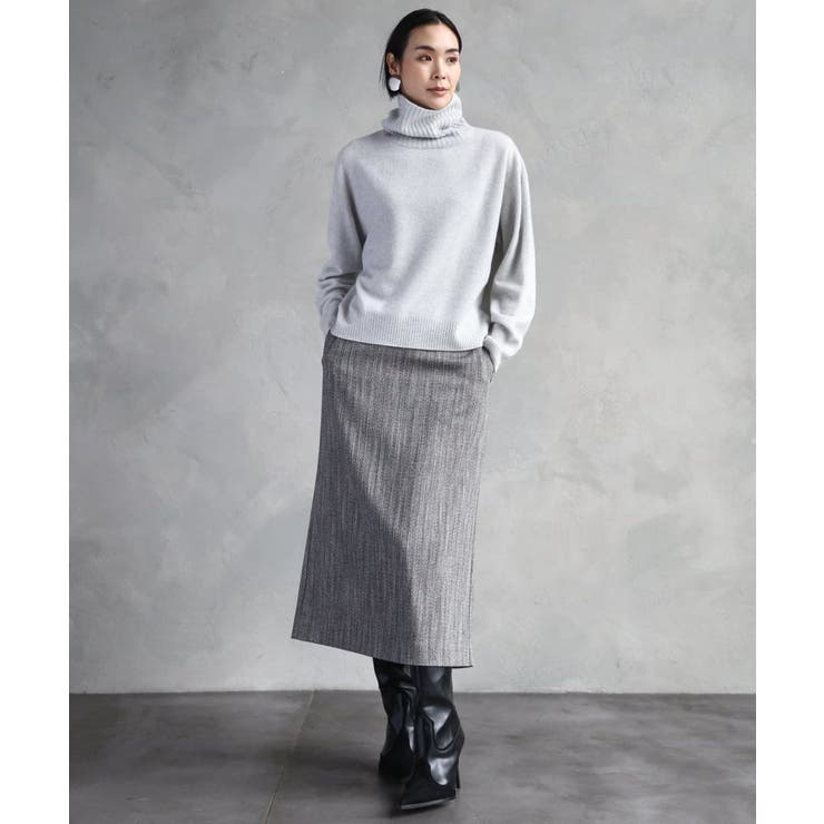 [新色追加][定番人気]ハイネックニット | MICHEL KLEIN | 詳細画像58 