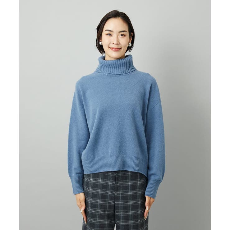 [新色追加][定番人気]ハイネックニット | MICHEL KLEIN | 詳細画像64 