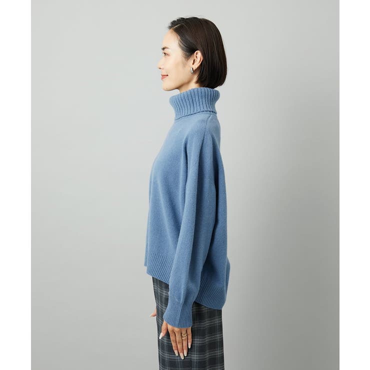 [新色追加][定番人気]ハイネックニット | MICHEL KLEIN | 詳細画像65 