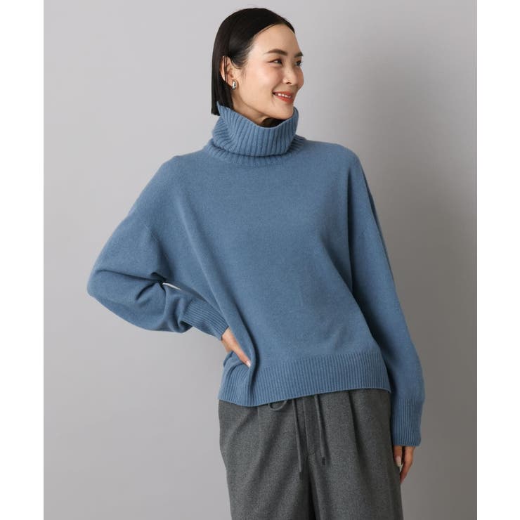 [新色追加][定番人気]ハイネックニット | MICHEL KLEIN | 詳細画像7 