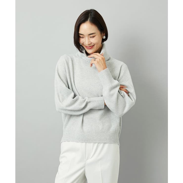 [新色追加][定番人気]ハイネックニット | MICHEL KLEIN | 詳細画像76 