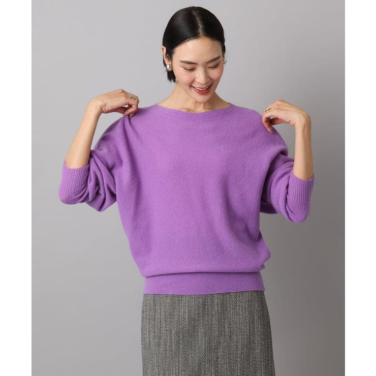 [定番人気]ホールガーメント(R)ドルマンスリーブニット | MICHEL KLEIN | 詳細画像10 