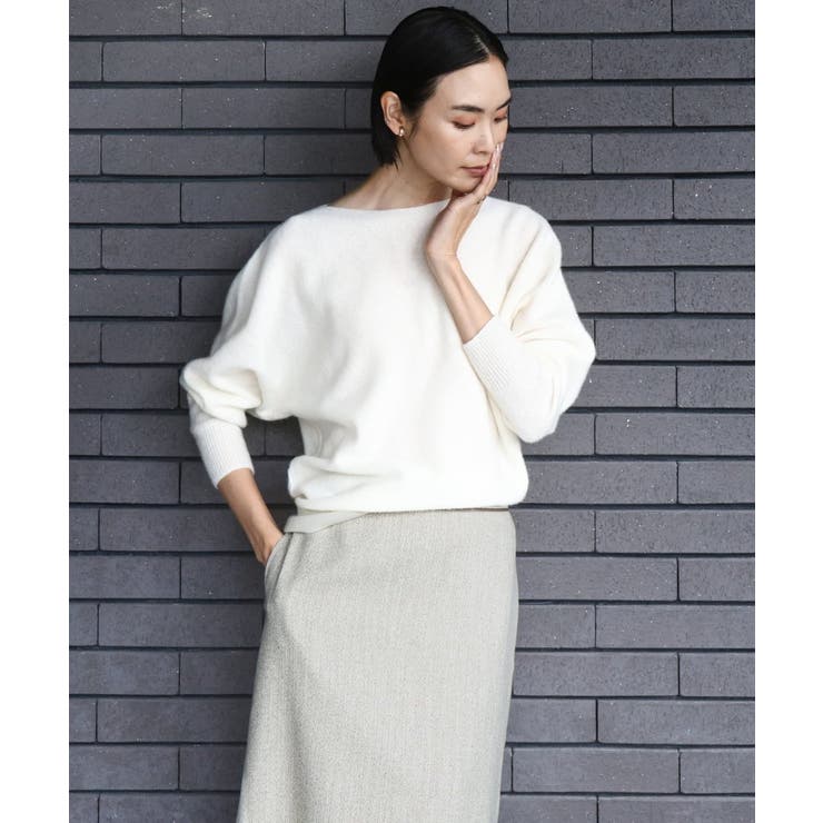 [定番人気]ホールガーメント(R)ドルマンスリーブニット | MICHEL KLEIN | 詳細画像18 