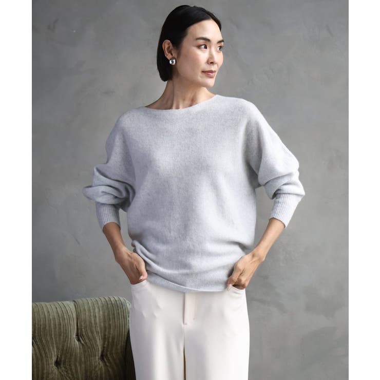 [定番人気]ホールガーメント(R)ドルマンスリーブニット | MICHEL KLEIN | 詳細画像48 