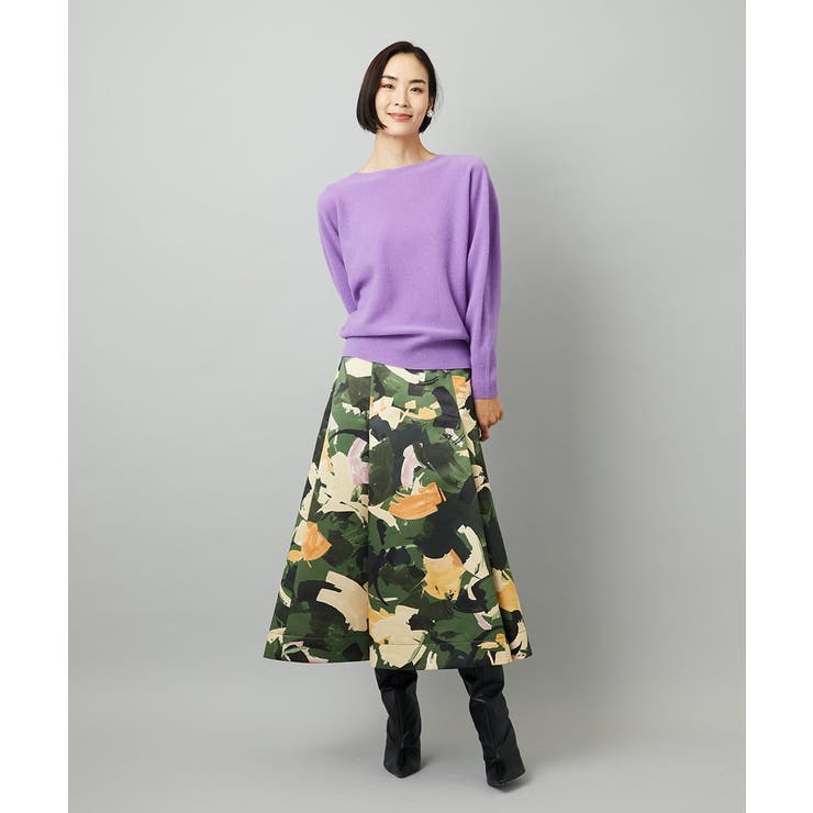 [定番人気]ホールガーメント(R)ドルマンスリーブニット | MICHEL KLEIN | 詳細画像5 