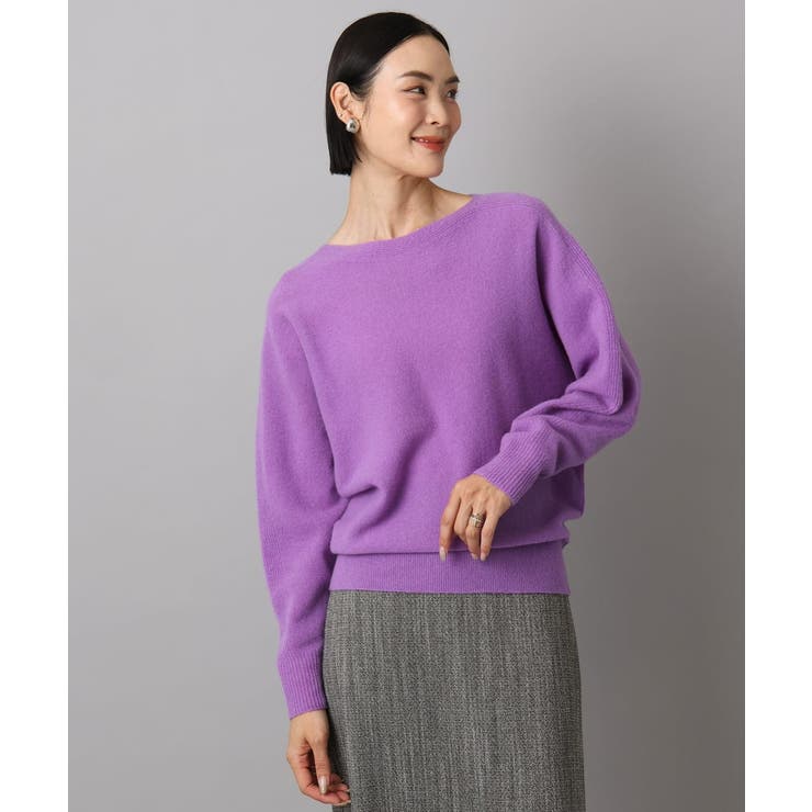 [定番人気]ホールガーメント(R)ドルマンスリーブニット | MICHEL KLEIN | 詳細画像7 