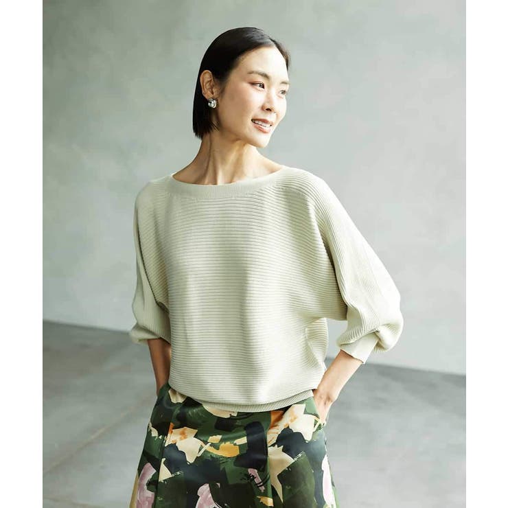 ホールガーメント(R)ドルマンスリーブニット | MICHEL KLEIN | 詳細画像10 