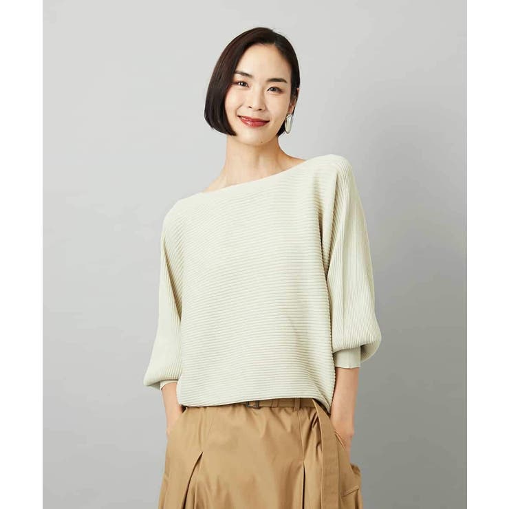 ホールガーメント(R)ドルマンスリーブニット | MICHEL KLEIN | 詳細画像14 