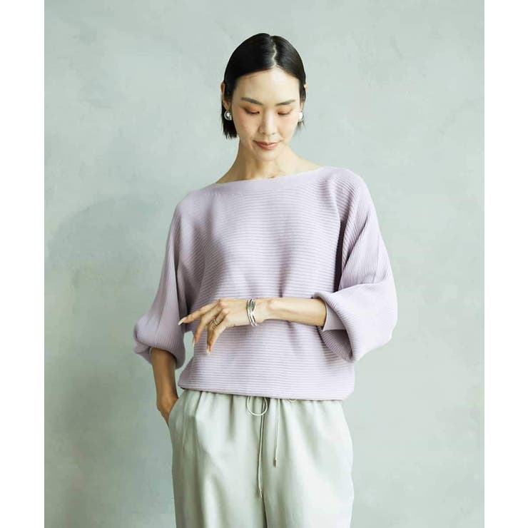 ホールガーメント(R)ドルマンスリーブニット | MICHEL KLEIN | 詳細画像20 