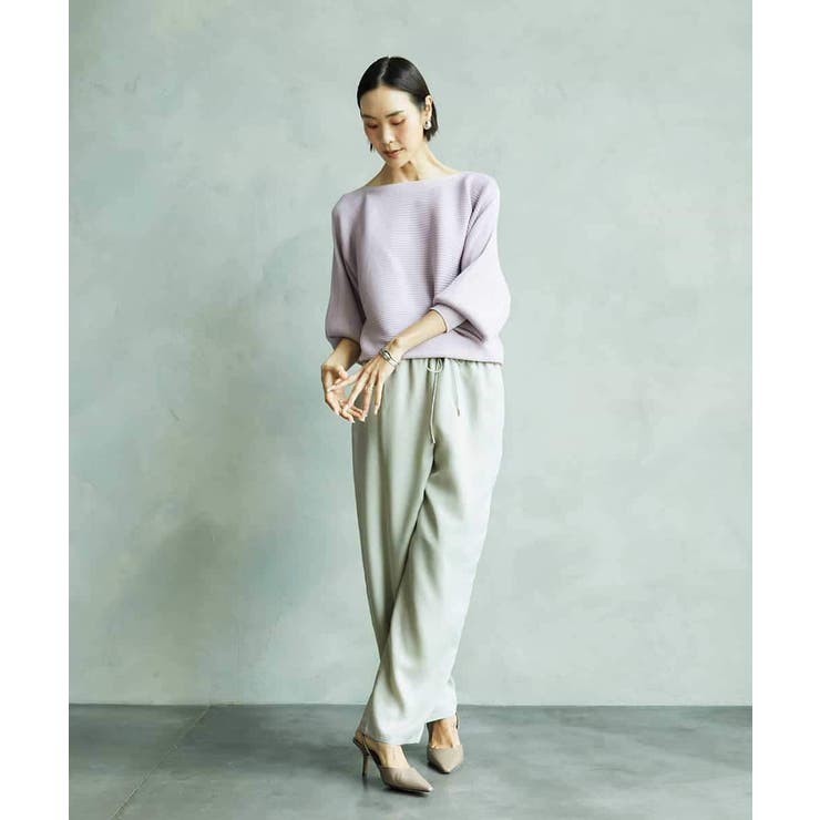 ホールガーメント(R)ドルマンスリーブニット | MICHEL KLEIN | 詳細画像21 