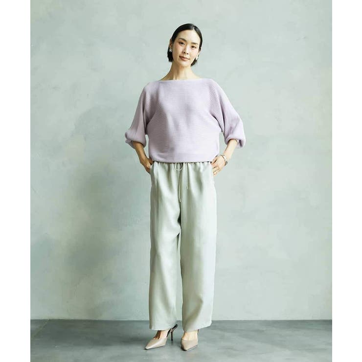 ホールガーメント(R)ドルマンスリーブニット | MICHEL KLEIN | 詳細画像22 