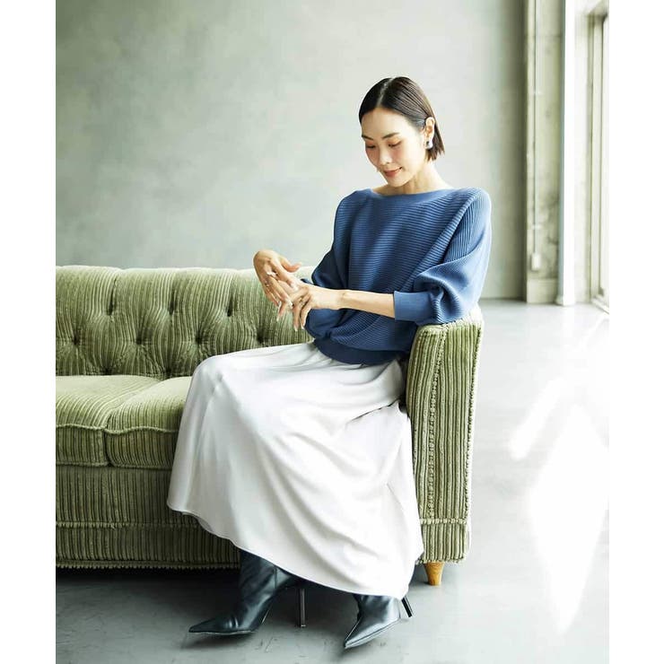 ホールガーメント(R)ドルマンスリーブニット | MICHEL KLEIN | 詳細画像3 