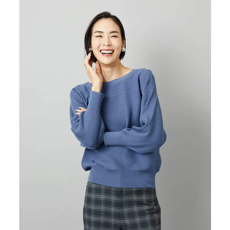 ホールガーメント(R)ドルマンスリーブニット | MICHEL KLEIN | 詳細画像7 