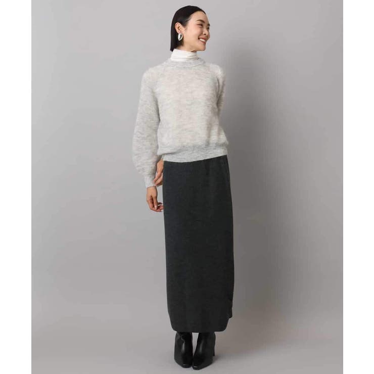 モヘアローゲージニット | MICHEL KLEIN | 詳細画像14 