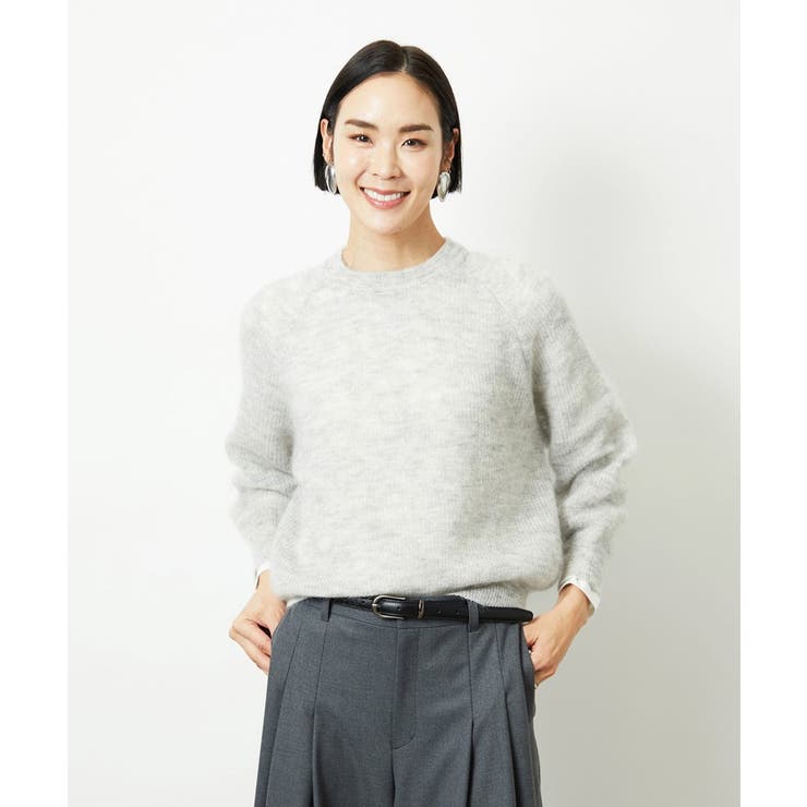 モヘアローゲージニット | MICHEL KLEIN | 詳細画像15 