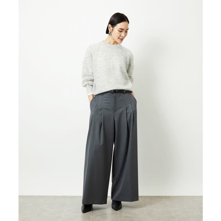 モヘアローゲージニット | MICHEL KLEIN | 詳細画像18 