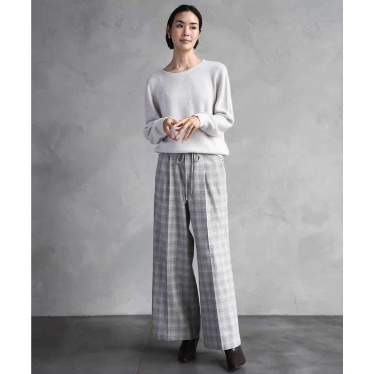 ホールガーメント（R）クルーネックニット | MICHEL KLEIN | 詳細画像10 