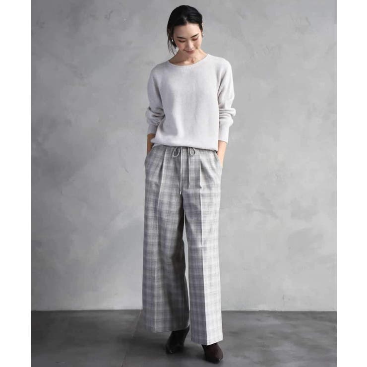 ホールガーメント（R）クルーネックニット | MICHEL KLEIN | 詳細画像12 