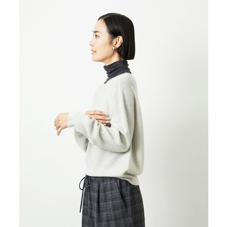 ホールガーメント（R）クルーネックニット | MICHEL KLEIN | 詳細画像15 