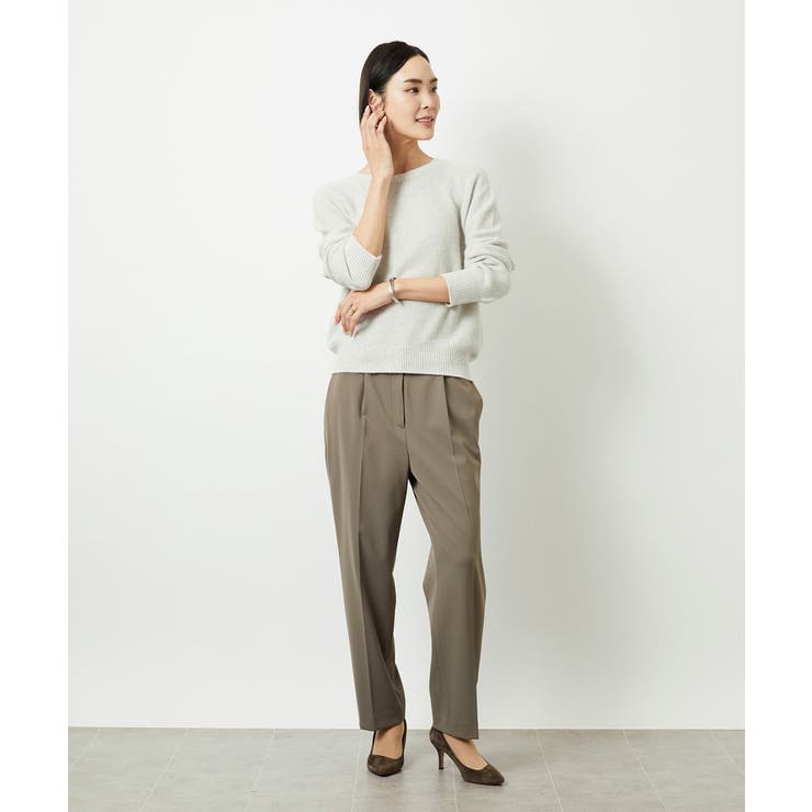 ホールガーメント（R）クルーネックニット | MICHEL KLEIN | 詳細画像23 