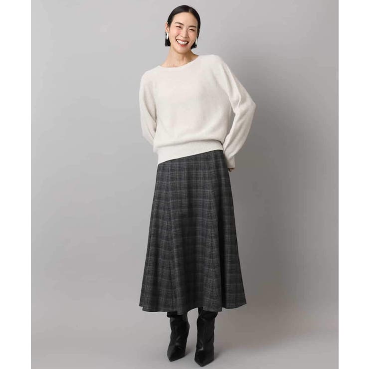 ホールガーメント（R）クルーネックニット | MICHEL KLEIN | 詳細画像4 