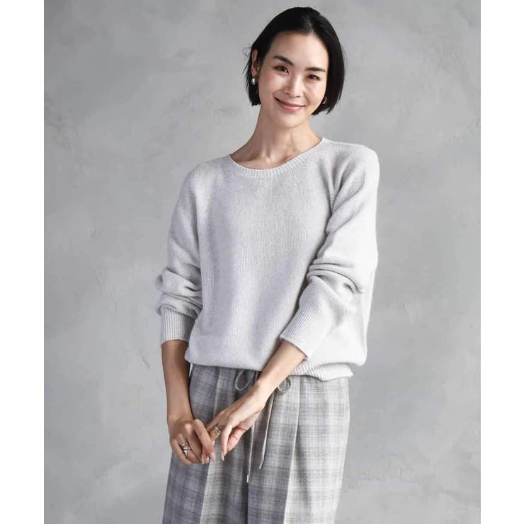 ホールガーメント（R）クルーネックニット | MICHEL KLEIN | 詳細画像7 