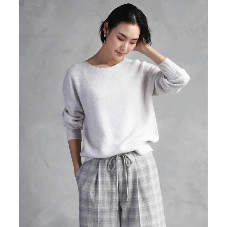 ホールガーメント（R）クルーネックニット | MICHEL KLEIN | 詳細画像8 