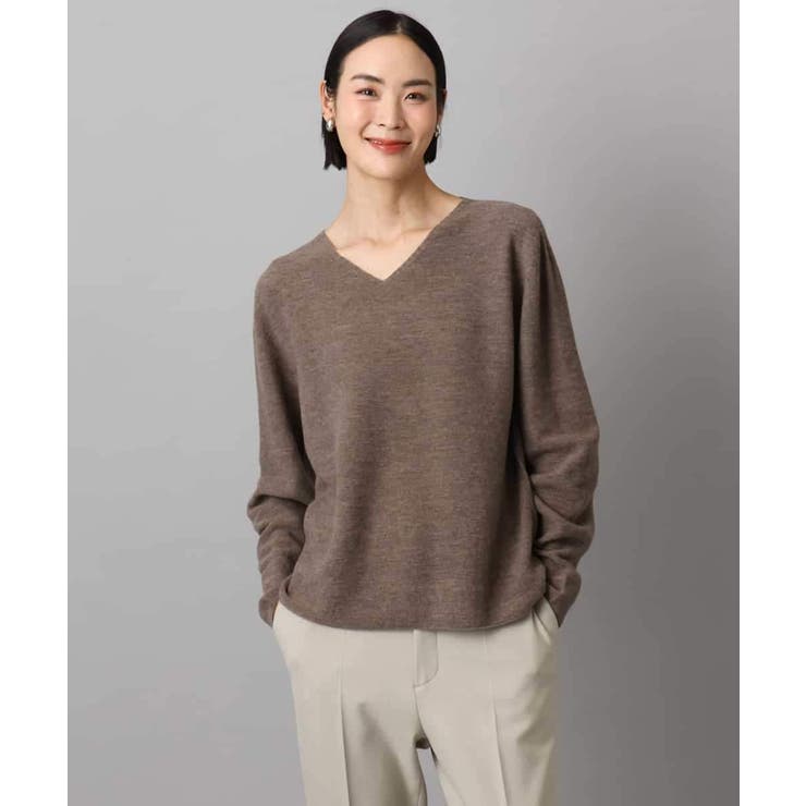 [セットアップ対応]Vネックニット | MICHEL KLEIN | 詳細画像14 