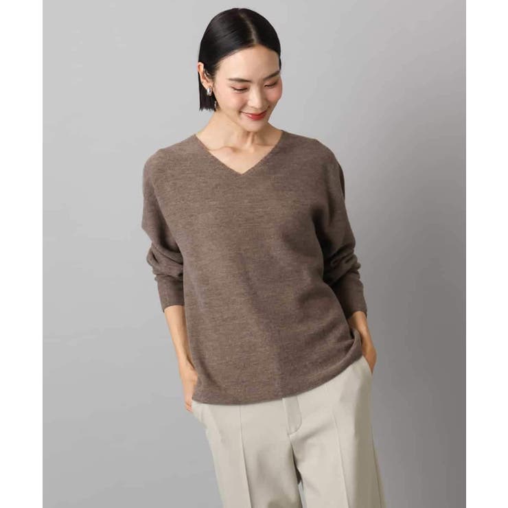 [セットアップ対応]Vネックニット | MICHEL KLEIN | 詳細画像16 