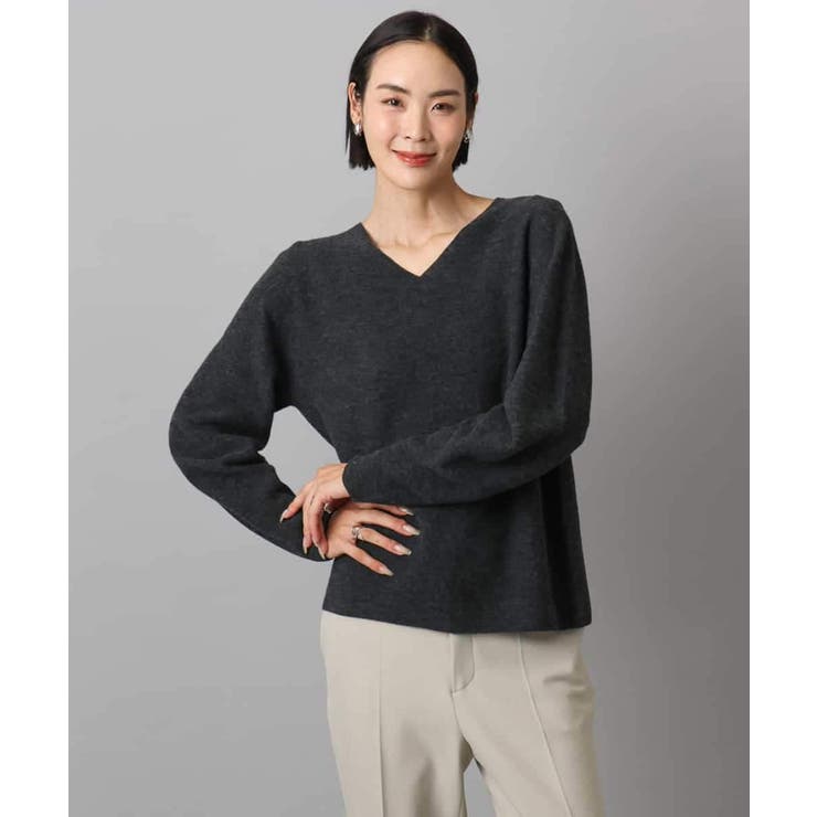 [セットアップ対応]Vネックニット | MICHEL KLEIN | 詳細画像25 