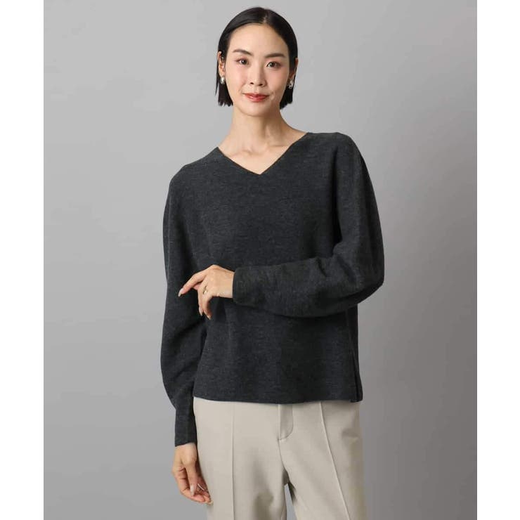[セットアップ対応]Vネックニット | MICHEL KLEIN | 詳細画像26 