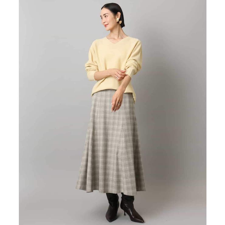 [セットアップ対応]Vネックニット | MICHEL KLEIN | 詳細画像38 