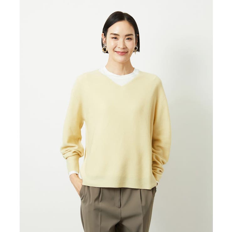 [セットアップ対応]Vネックニット | MICHEL KLEIN | 詳細画像51 