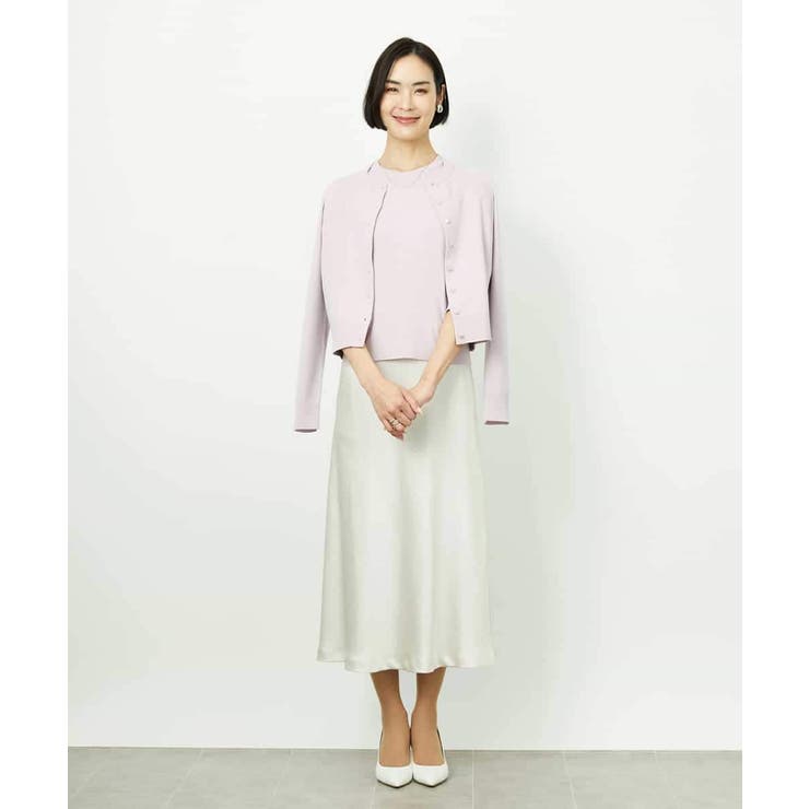 [アンサンブル対応]コンパクトニットプルオーバー | MICHEL KLEIN | 詳細画像28 