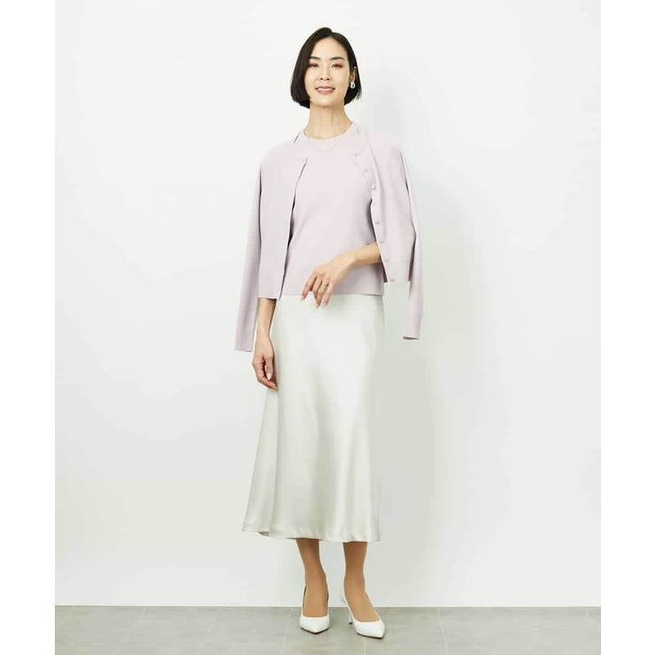 [アンサンブル対応]コンパクトニットプルオーバー | MICHEL KLEIN | 詳細画像29 