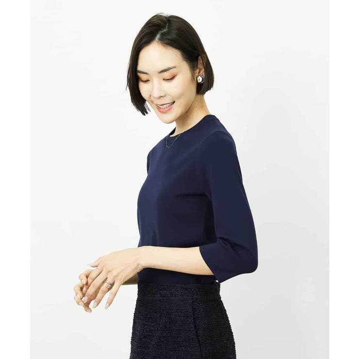 [アンサンブル対応]コンパクトニットプルオーバー | MICHEL KLEIN | 詳細画像36 