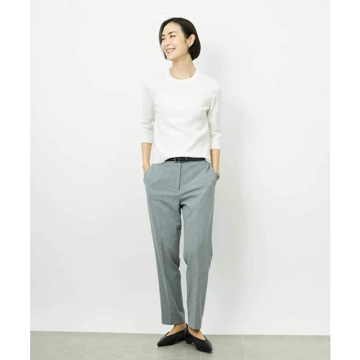 [アンサンブル対応]コンパクトニットプルオーバー | MICHEL KLEIN | 詳細画像5 