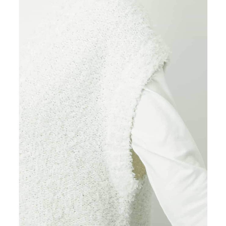 ツィードライクVネックベスト | MICHEL KLEIN | 詳細画像22 