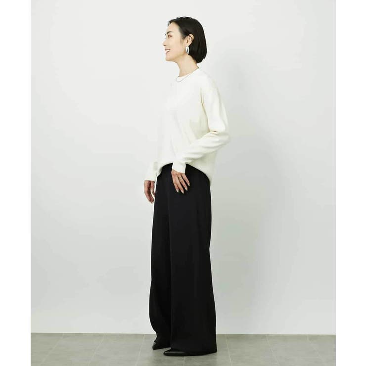 Vネックニットプルオーバー | MICHEL KLEIN | 詳細画像16 