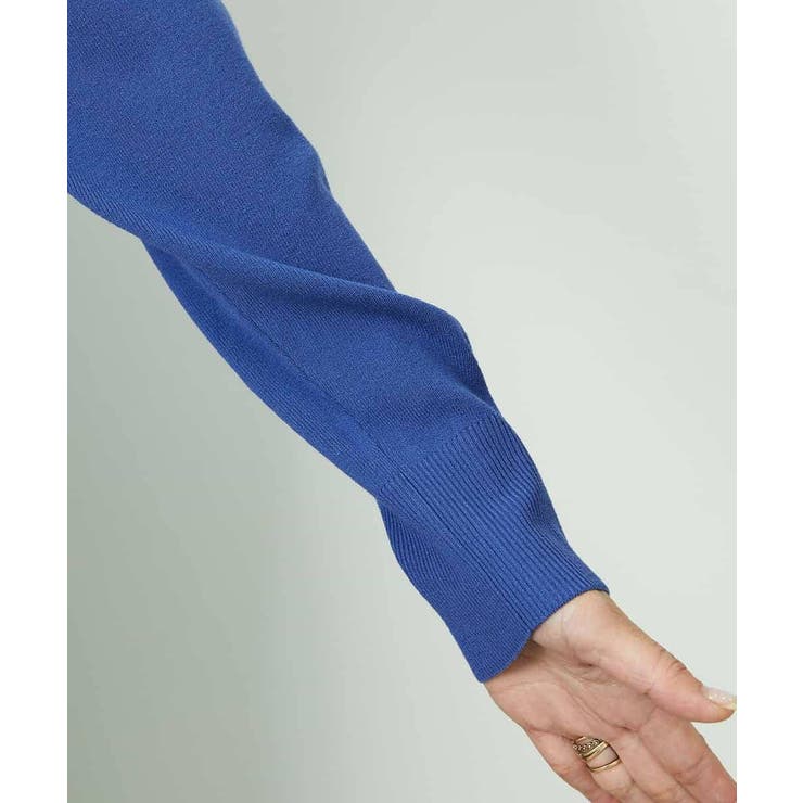 Vネックニットプルオーバー | MICHEL KLEIN | 詳細画像23 