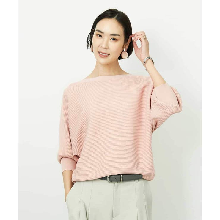 ［定番人気］ホールガーメント(R)ドルマンスリーブニット | MICHEL KLEIN | 詳細画像1 