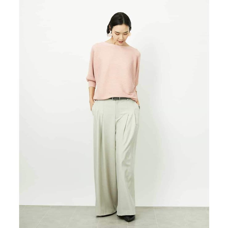 ［定番人気］ホールガーメント(R)ドルマンスリーブニット | MICHEL KLEIN | 詳細画像11 