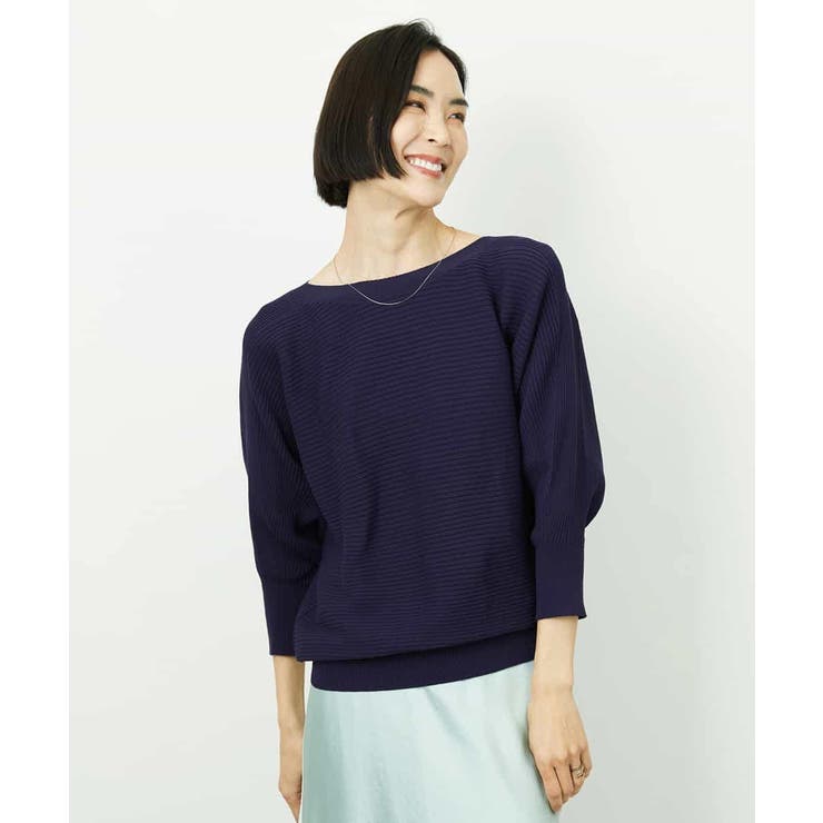 ［定番人気］ホールガーメント(R)ドルマンスリーブニット | MICHEL KLEIN | 詳細画像18 