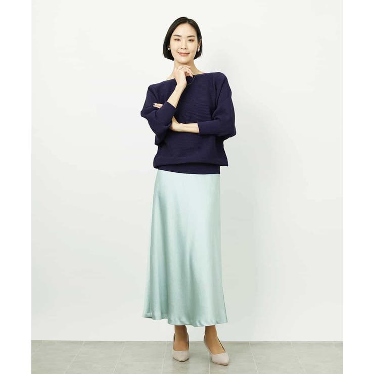 ［定番人気］ホールガーメント(R)ドルマンスリーブニット | MICHEL KLEIN | 詳細画像19 