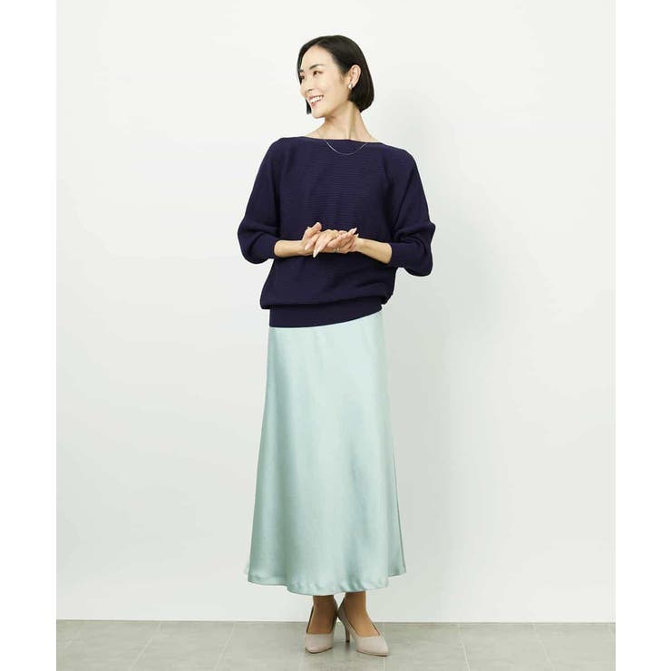 ［定番人気］ホールガーメント(R)ドルマンスリーブニット | MICHEL KLEIN | 詳細画像20 