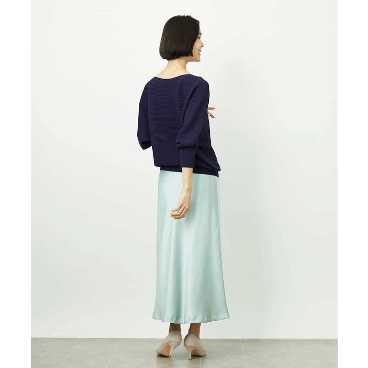 ［定番人気］ホールガーメント(R)ドルマンスリーブニット | MICHEL KLEIN | 詳細画像22 